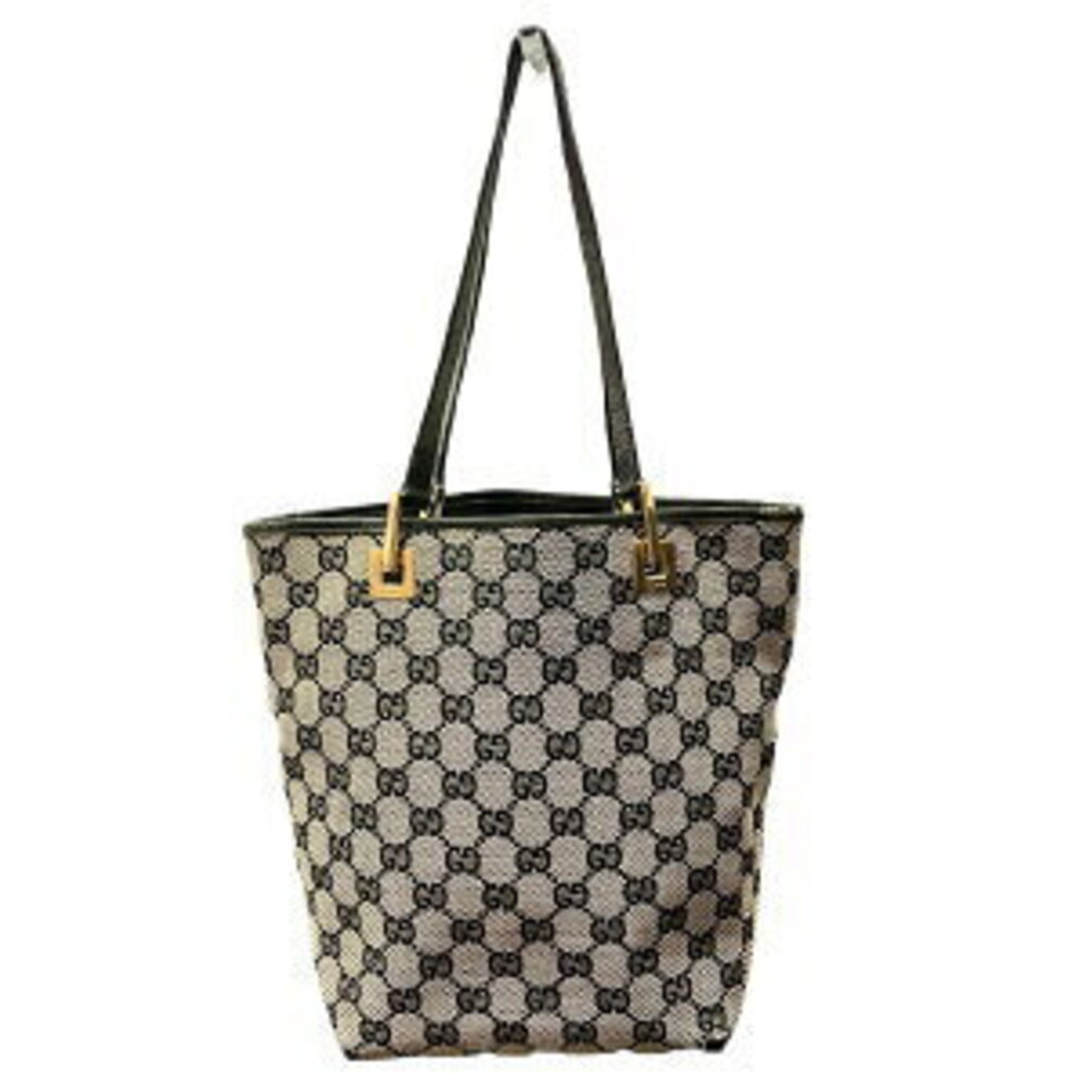 Gucci Canvas Leather GG Bag Tote